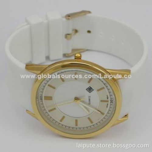 Most Popular/China Slim Silicone Sports Watch, Customized Logos and Colors Welcomed